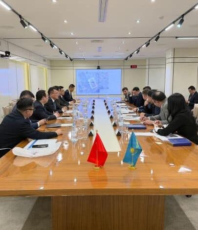 Қытайлық «SOHO» холдингтік тобының өкілдерімен кездесті