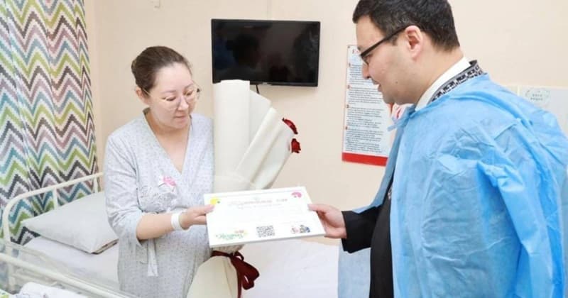Астанада Жаңару күні туған сәбилерге ерекше сыйлық берілді