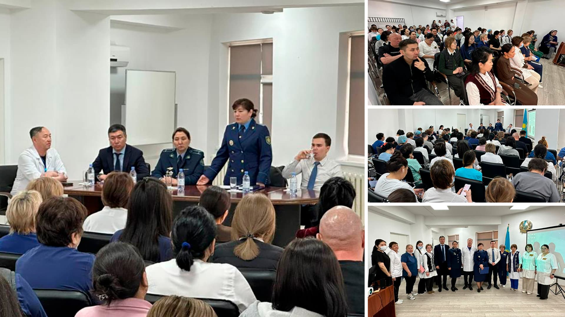 Нашақорлық, есірткі жасырушылардың қысқа «карьерасы» және дәрігерлердің қауіпсіздігі: елордада түсіндіру кездесуі өтті